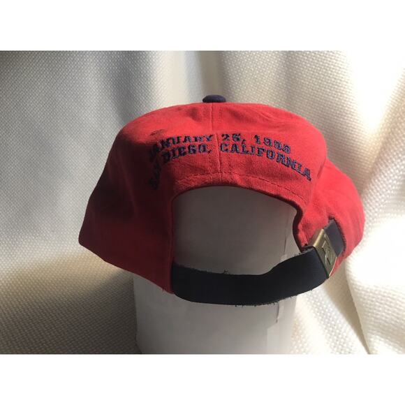 Super Bowl XXXII 1998 Cap Hat SPORTS SPECIALTIES Broncos Packers Strap Back NFL - Picture 4 of 10